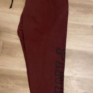 Victoria's Secret Red Sweatpants Soft Joggers